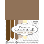 Chocolate Lovers - Core'dinations Value Pack Smooth Cardstock 8.5"X11" 50/Pkg