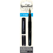 Black - Speedball Calligraphy Fountain Pen 1.1mm