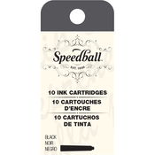 10/Pkg - Speedball Fountain Pen Ink Cartridges Set