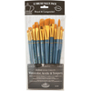 Golden Taklon Angular Variety Pack Brush Set - 12/Pkg