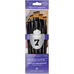 7/Pkg - Majestic Angular Brush Set