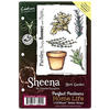 Herb Garden - Sheena's Perfect Partners Home Life EZMount Stamps 5.5"X8.5"