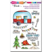 Campground - Stampendous Perfectly Clear Stamps 7.25"X4.625"
