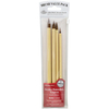 Bamboo Brown Hair 4/Pkg - Value Pack Brush Sets