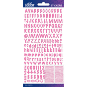 Pink Marker Small - Sticko Alphabet Stickers