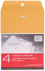 Heavy Kraft - Mead Clasp Envelopes 9"X12" 4/Pkg