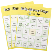Baby Shower - Bingo Cards 24/Pkg