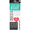 Follow Your Heart - Sayings Stickers