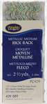 Rainbow - Medium Metallic Rickrack 1/2"X2-1/2yd