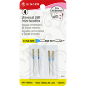 Size 14/90 4/Pkg - Universal Ball Point Machine Needles
