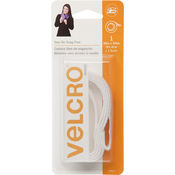 White - VELCRO(R) Brand Sew-On Snag-Free Tape 3/4"X18"