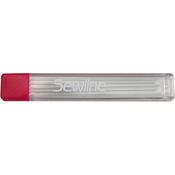 White - Sewline Mechanical Fabric Pencil Lead Refill 6/Pkg