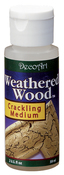 2oz - Weathered Wood Crackling Medium