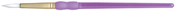 Size 3 - Crafter's Choice White Taklon Round Brush