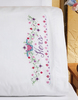 Bridal Set - His & Hers - Stamped Cross Stitch Pillowcase Pair 20"X30"