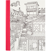 Ninja - Hall Pass Adult Coloring Composition Notebook 7.5"X9.75"