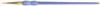 Size 1 - Crafter's Choice Gold Taklon Liner Brush
