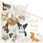 Cats & Dogs - KaiserColour Perfect Bound Coloring Book 9.75"X9.75"