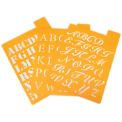 Assorted Fonts - Alphabet Stencils 1"