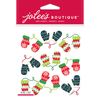 Holiday Mittens - Jolee's Boutique Dimensional Stickers