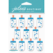 Baby Boy Bottle Dome - Jolee's Boutique Dimensional Stickers