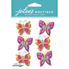 Glitter Butterfly - Jolee's Boutique Dimensional Stickers