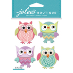 Cutesy Owls - Jolee's Boutique Dimensional Stickers