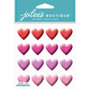 Glitter Heart - Jolee's Boutique Dimensional Stickers