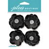 Black Gem Florals - Jolee's Boutique Dimensional Stickers
