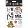 Love Love Love - Soft Spoken Themed Embellishments