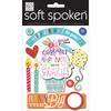 Birthday Cupcake - Soft Spoken Themed Embellishments
