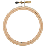 Natural - Wood Embroidery Hoop W/Round Edges 3"