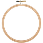 Natural - Wood Embroidery Hoop W/Round Edges 5"