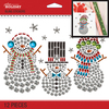 Bling Snowmen - Jolee's Boutique Dimensional Stickers