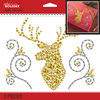 Bling Deer Head Silhouette - Jolee's Boutique Dimensional Stickers