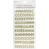 Skinny Glitter Gold - Simply Creative Alphabet & Number Stickers