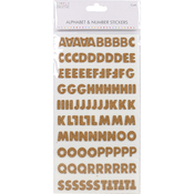 Block Cork - Simply Creative Alphabet & Number Stickers