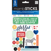 Baby Boy - Me & My Big Ideas Pocket Pages Clear Stickers 6 Sheets/Pkg
