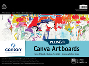 Plein Air ArtBoard 12x16 Canvas Pad 10 Pack - Canson