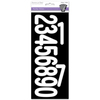 Numbers White - Letters & Numbers Medley Stickers