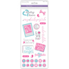Baby Girl - Family & Friends Clear Stickers