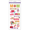Super Mom - Family & Friends Clear Stickers