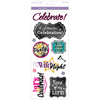 Celebrate! - Classic Theme Clear Stickers