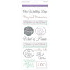 Wedding 2 - Love & Marriage Clear Stickers