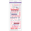 Soulmates - Love & Marriage Clear Stickers