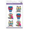 Boho Owl - 3D Big Icons Stickers