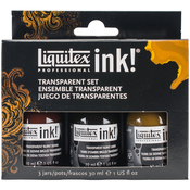 Transparent Professional Acrylic Ink Sets - Liquitex