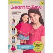 18" Doll Clothes - Simplicity Learn To Sew