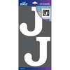 J - Sticko Basic White Monogram Stickers