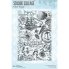 Seaside Memories - Blue Fern Studios Clear Stamps 4"X6"